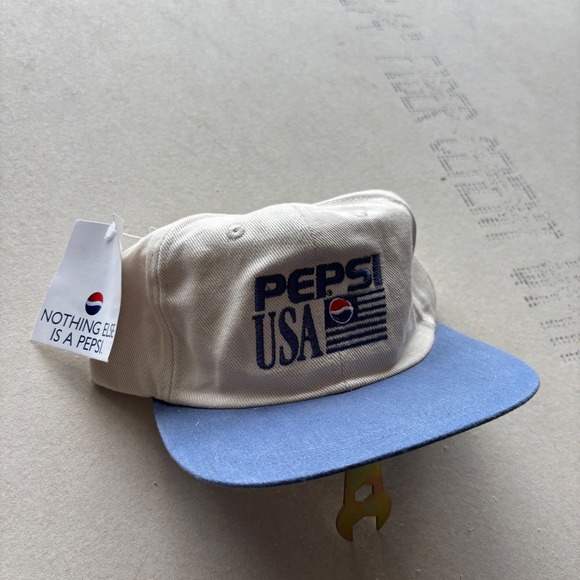 Vintage 90s Pepsi USA Hat NWT
